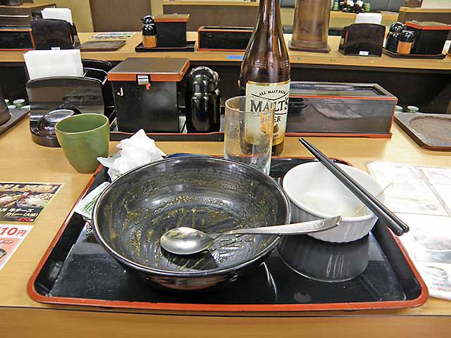 ごちそうさまでした。