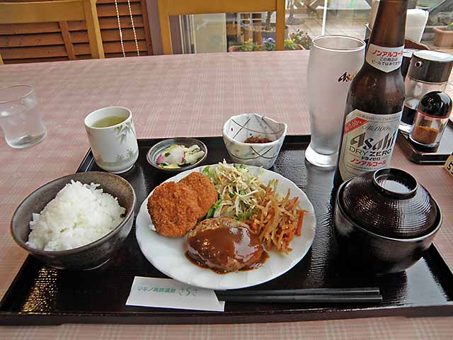 昼食は日替わり定食。