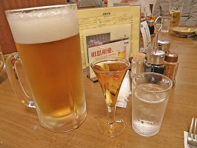 電気ブランオールドと大ジョッキ