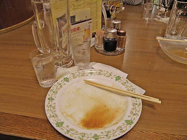 ごちそうさまでした。